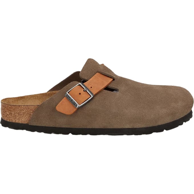 Leren klompen Birkenstock Boston