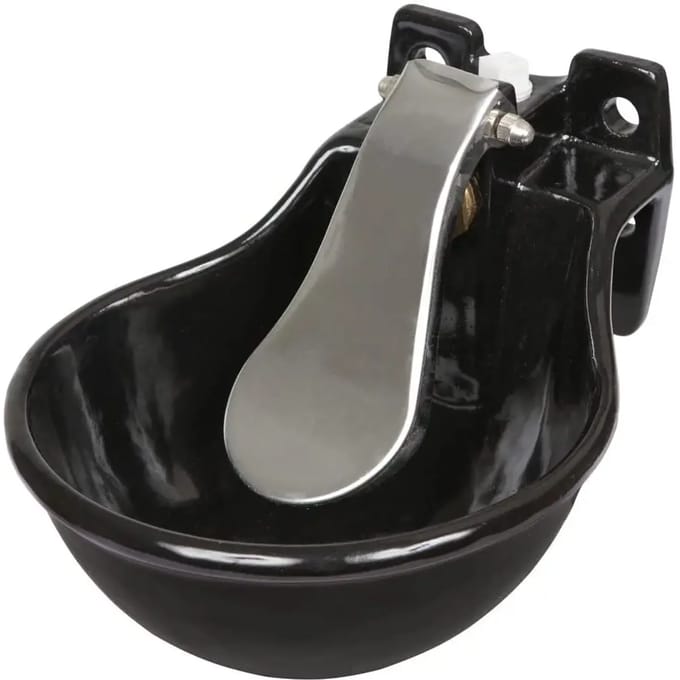 Gietijzeren goot met 1/2" aansluiting Kerbl