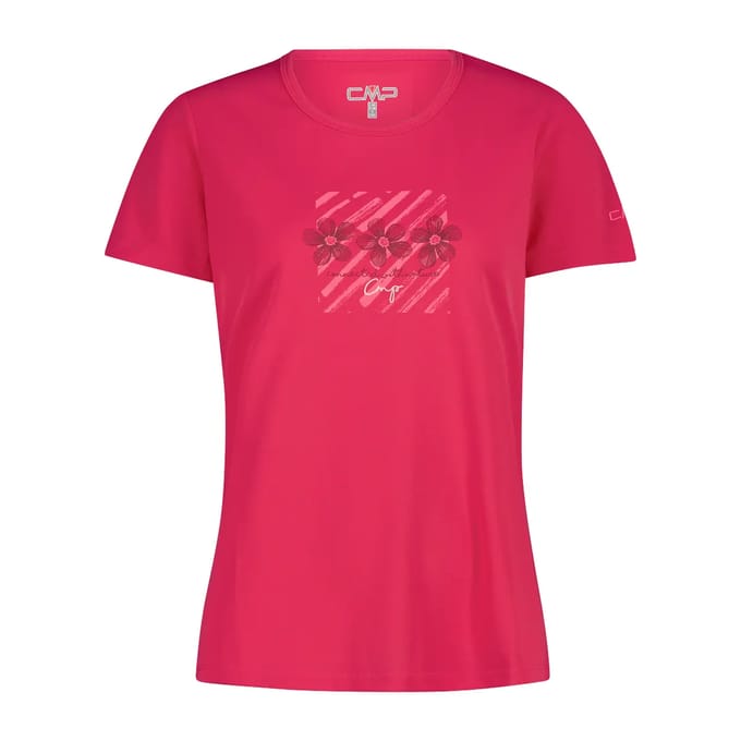 Geprinte Piqué T-shirt voor dames CMP
