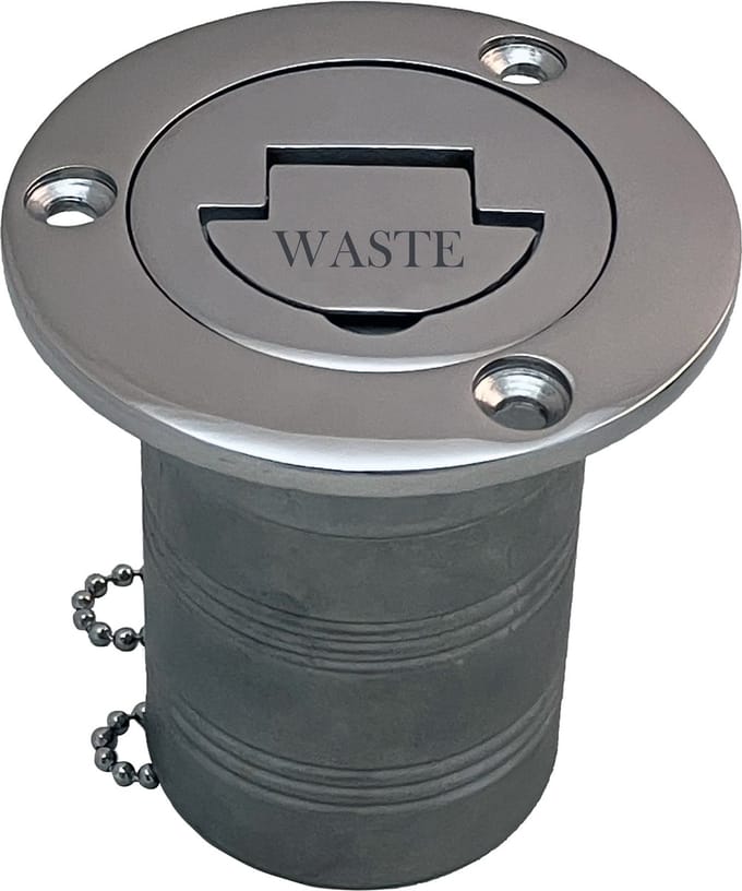 Hollex Dekdop rvs316 WASTE 50mm