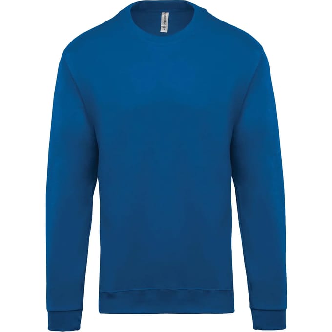 Sweater 'Crew Neck Sweatshirt' Kariban Collectie Basic+ L - Light Royal Blue