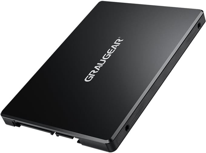 GRAUGEAR G-CV-M2T25, Aluminium, Zwart