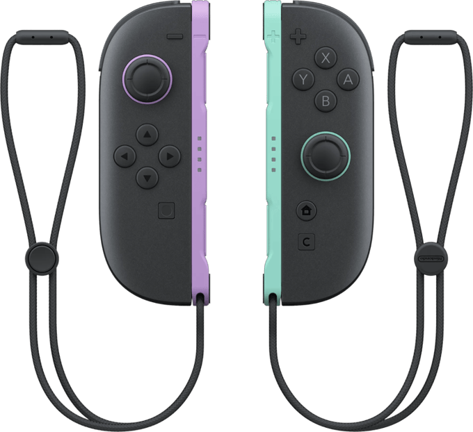Nintendo Switch 2 Joy-Con 2 Pair Light Blue/Light Red - Wireless Controller - Switch 2 - Wireless Controller - Nintendo Switch 2
