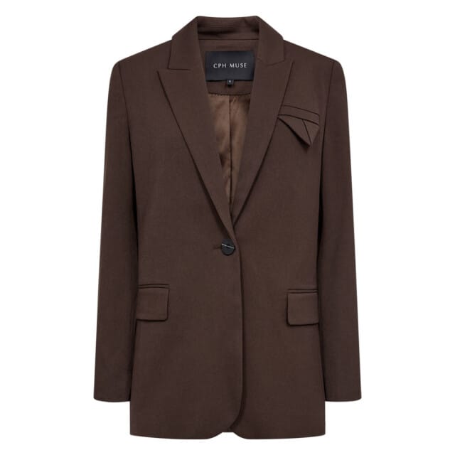 Copenhagen Muse Cmtailor-ja Blazers Dames - Bruin - Maat S