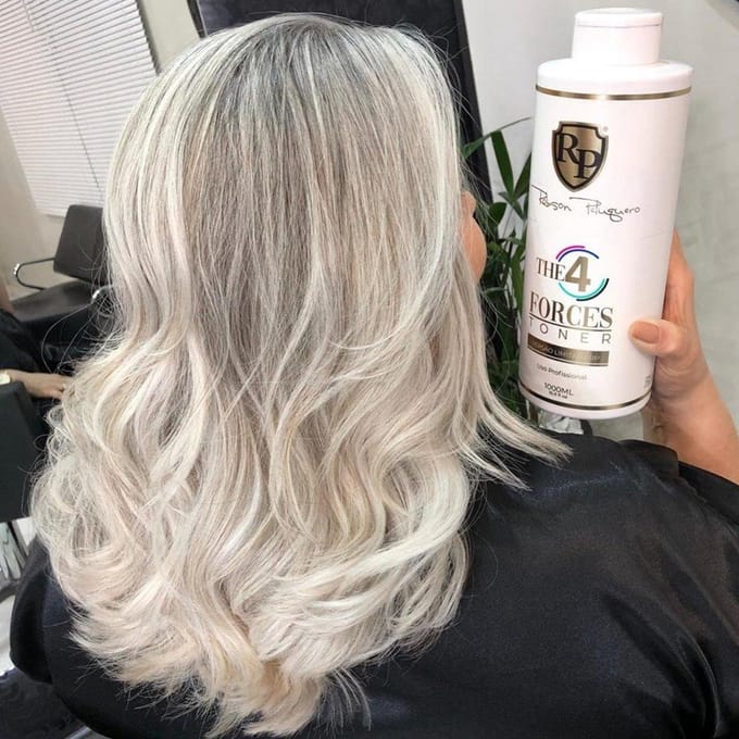 Robson Peluquero Four Forces Toner Gloss zilvershampoo 1Liter