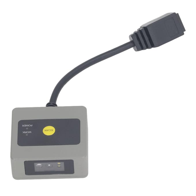 Scanner de codes-barres intégré EP2300 Interface USB Moteur de scan de codes-barres à montage fixe pour codes-barres 1D 2D QR gray
