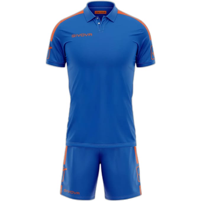 Polo shirt en korte broek set Givova Play