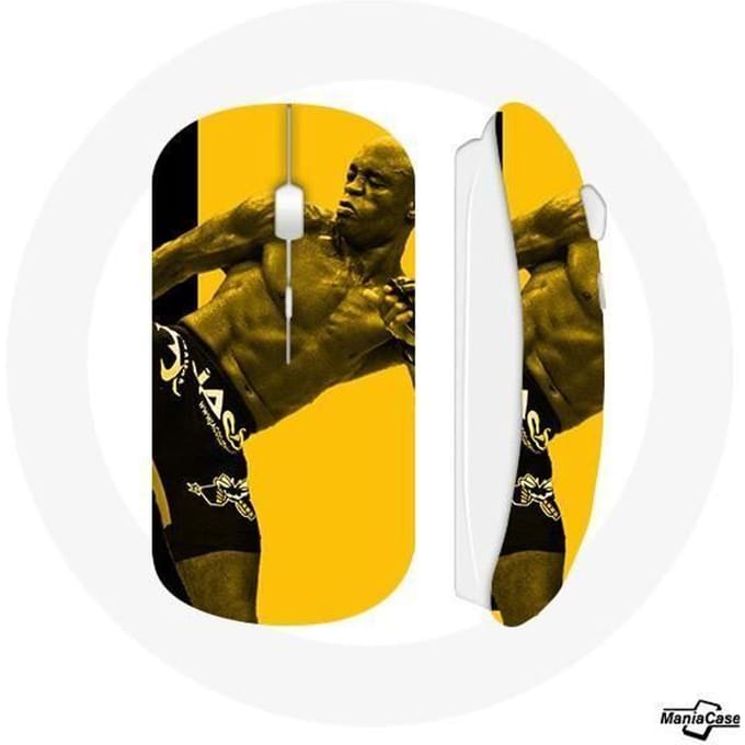 Draadloze muis Anderson da Silva Mixed Martial Artist en Boxer