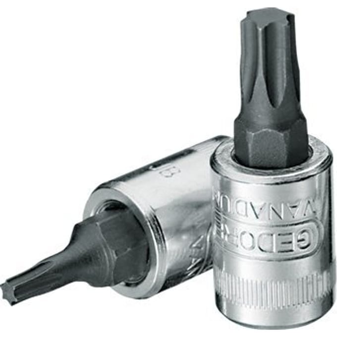 1/4" Gedore Dopsleutel voor TX40 Torx-Bouten