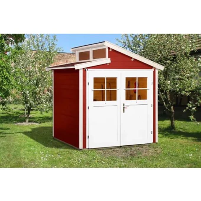 Weka Tuinhuis 226 - Rood - 252x205cm