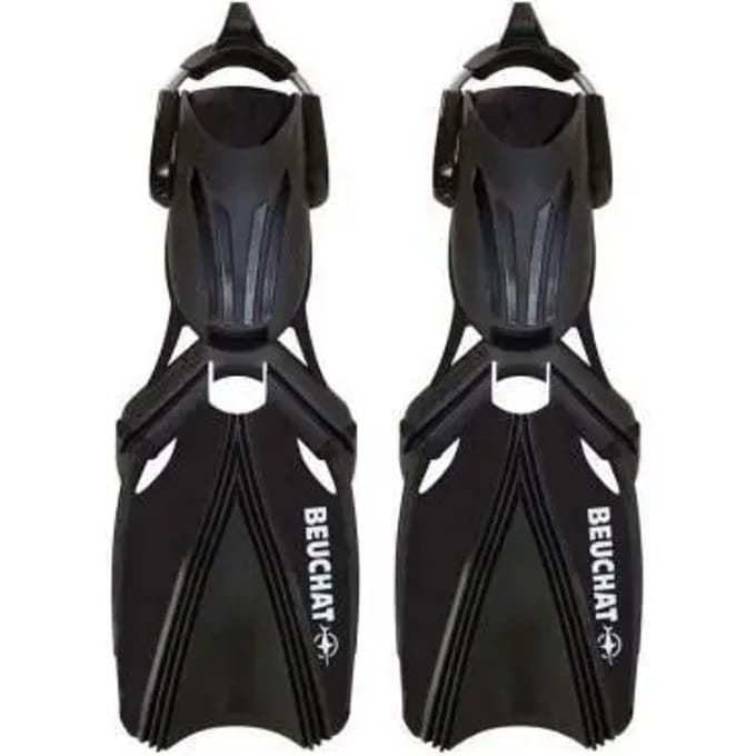 Beuchat Aquabionic Vinnen - Zwart - ML