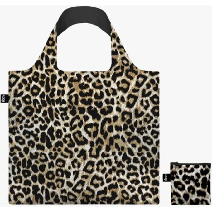 LOQI Shopper - Leopard print - Gerecycled materiaal