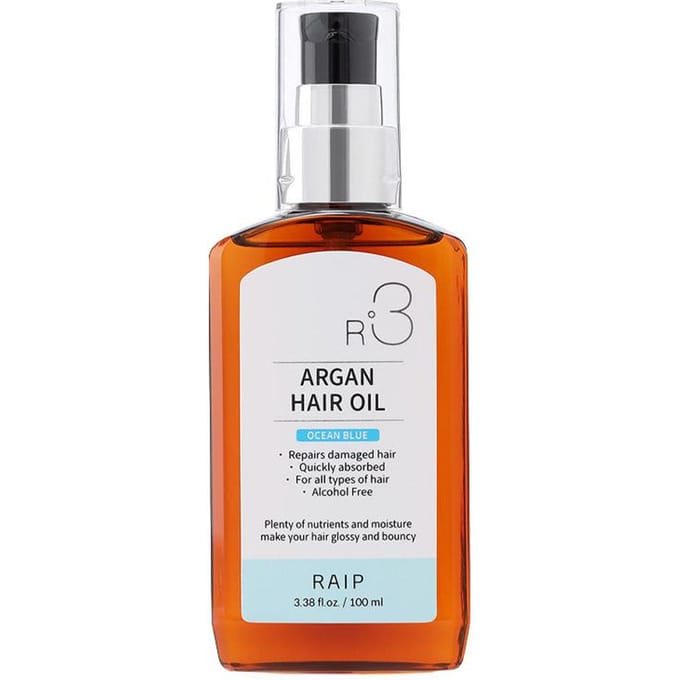 [RAIP] R3 Arganolie Haar Essentie #Ocean Blue 100ml white