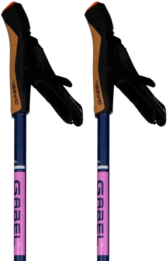 Gabel Stretch Carbon Stokken Groen 75-130 cm