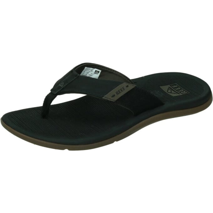 Reef Santa Ana Heren Slippers - Black - Maat 39