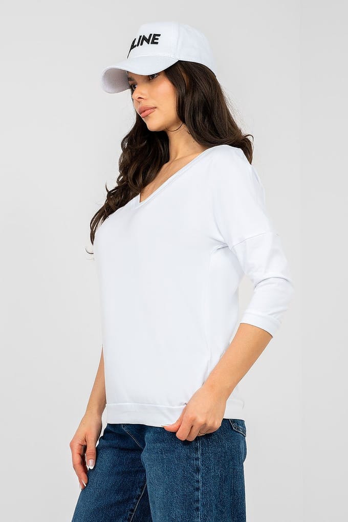 Velora V Flow Top - Wit / S/M