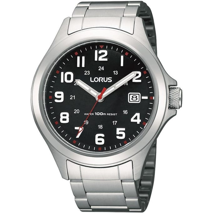 Lorus RXH01IX9 Heren Horloge - 41 mm - Staal