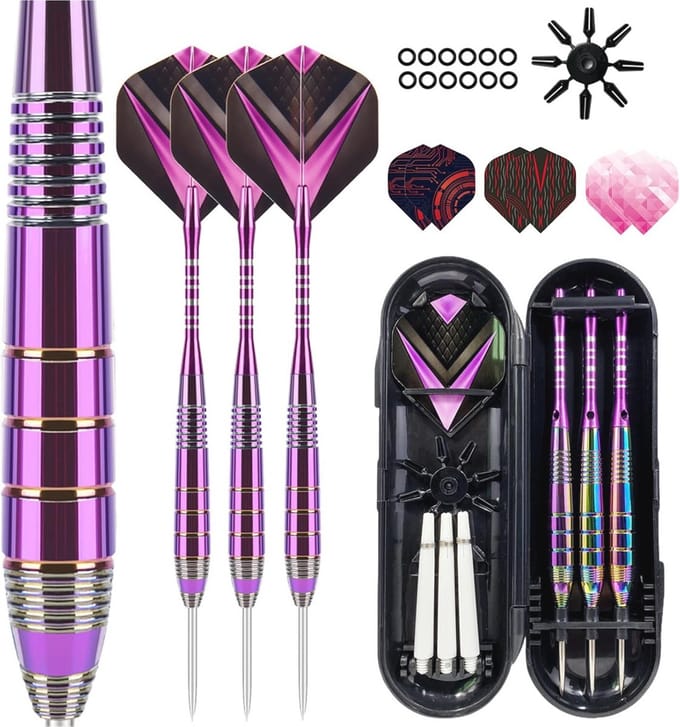 Professionele steeltip dartpijlen voor ambitieuze spelers | 22g dartset
