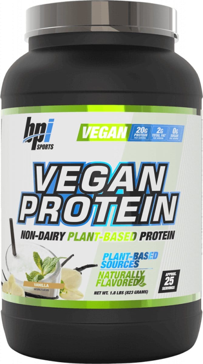 BPI Sports Vegan Protein (1,8lbs) Vanilla - Eiwitten - Veganistisch eiwit