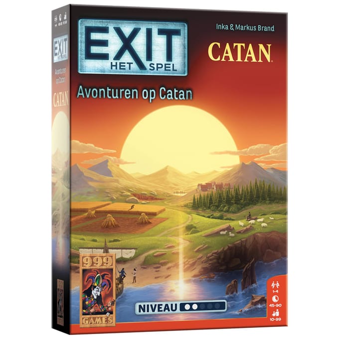 999 Games - EXIT - Avonturen op Catan - Breinbreker - Escape Room Spel