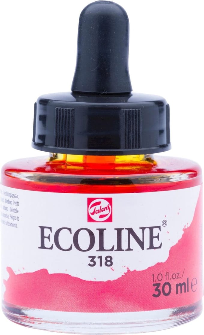Ecoline 30 ml 318 Karmijn