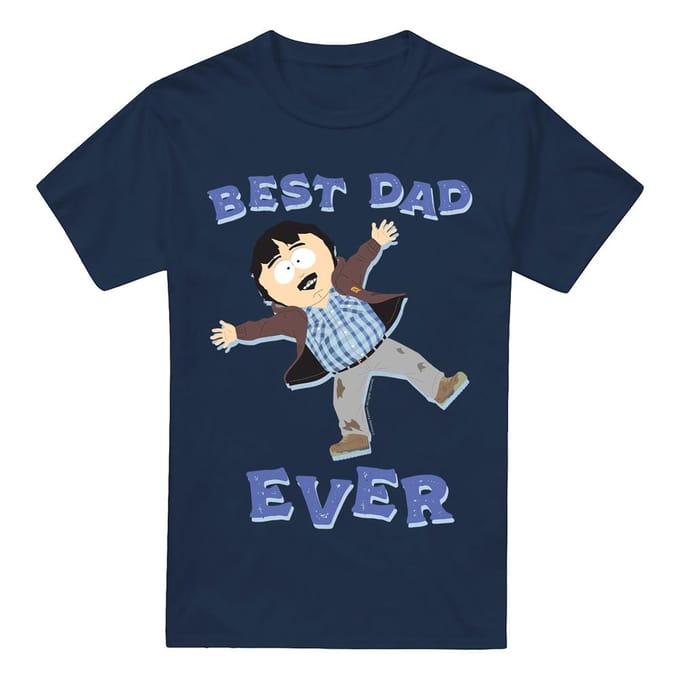 South Park Heren Beste Papa Ooit Randy Marsh Vaderdag T-shirt L Vloot