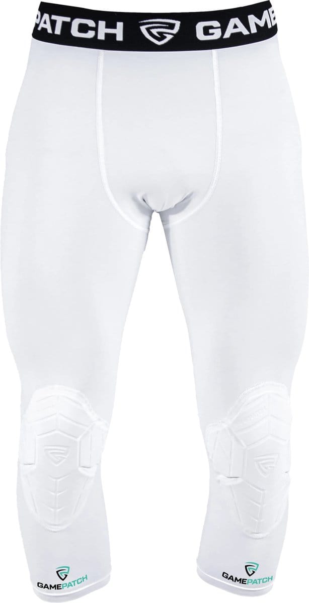 Gamepatch Knee Padding 3/4 Leggings Wit M