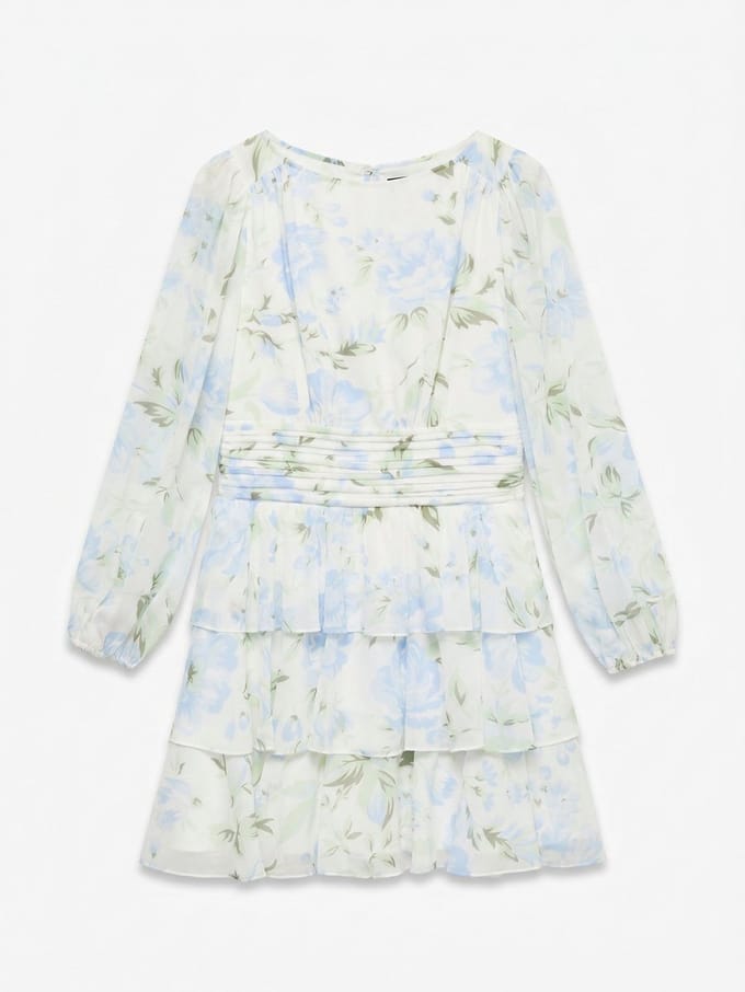 Vero Moda Jurk met laagjes VMLOUISA Korte jurk