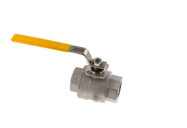 Rp 1-1/2 inch Gas 2-Weg RVS Kogelkraan - BL2SH-AM-GA-112