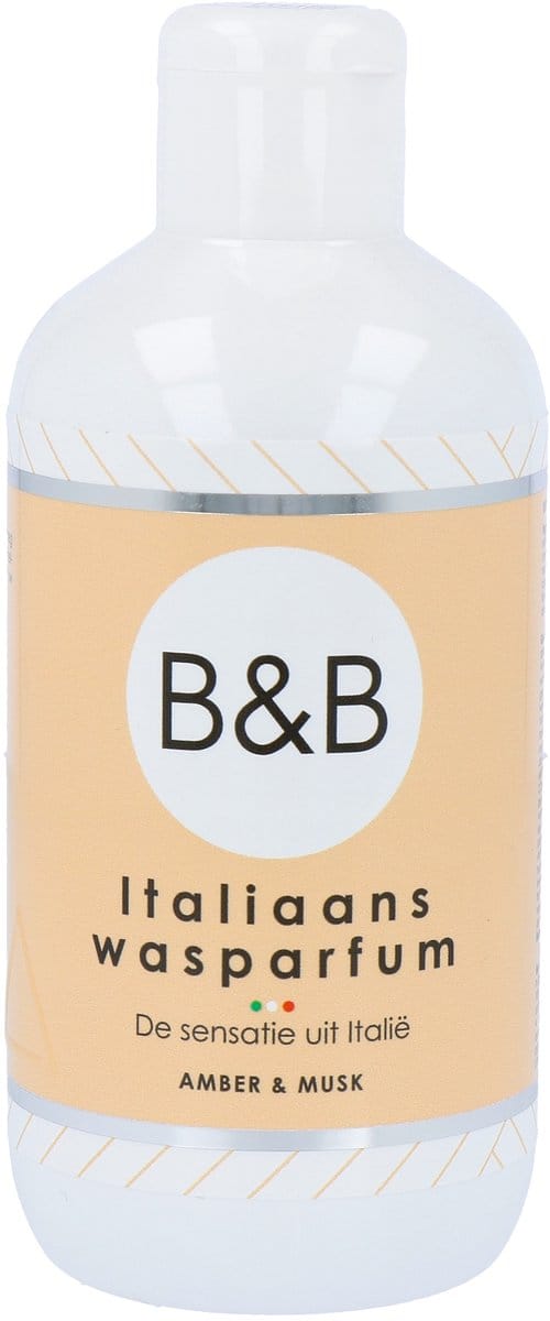 B&B Italiaanse Wasparfum Amber & Musk - 250 ml