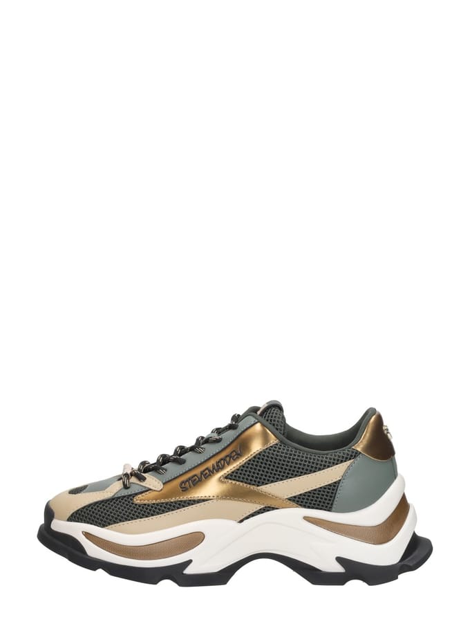 Dames Sneakers Steve Madden Zoomz Ice Pewter/gld Multi - Maat 38