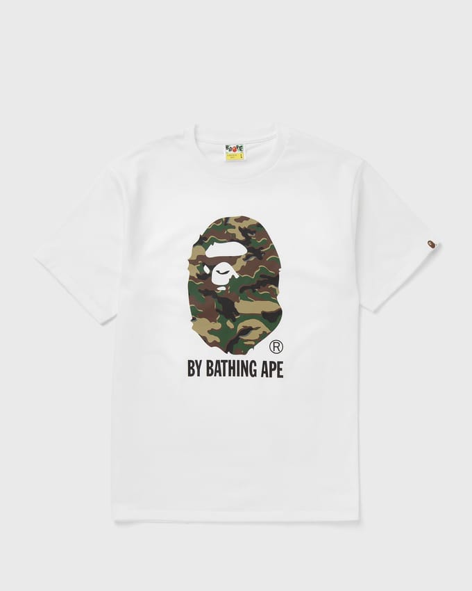 GLITCH WOODLAND CAMO BY BATHING APE TEE