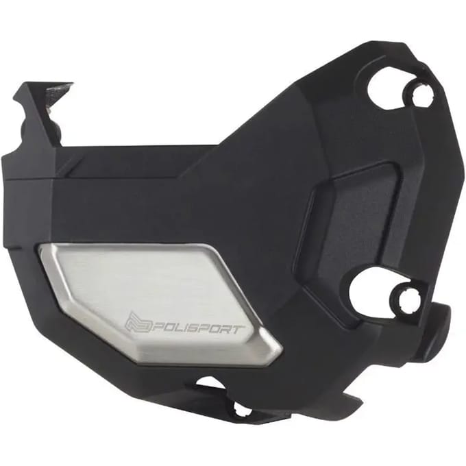 Carterdeksel voor linkermotorfiets Polisport Kawasaki 900 Z900 2017+ Noir