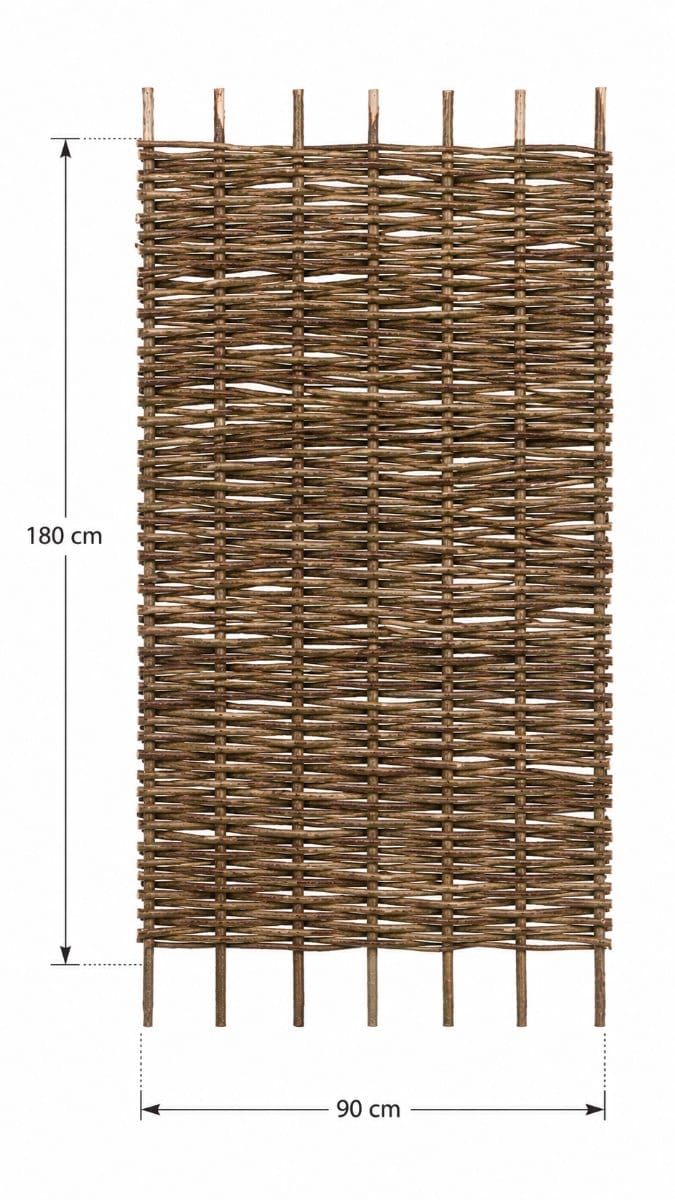 TuinChamp Hazelaarscherm 180 x 90 cm