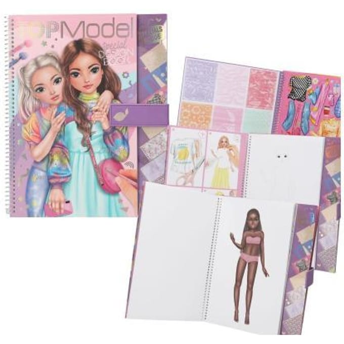 Depesche kleurboek TOPModel Special Design - creatief tekenen en ontwerpen.
