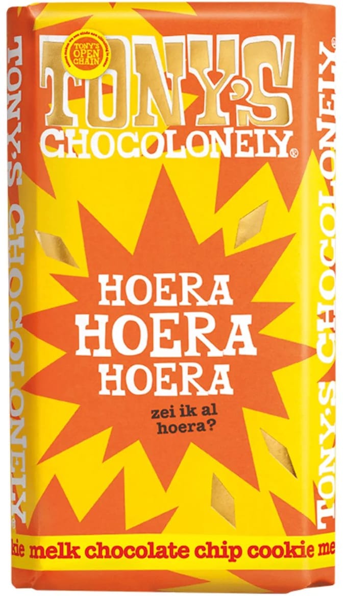 Chocolade tony chocolonely gefeliciteerd reep 180 | 15 stuks