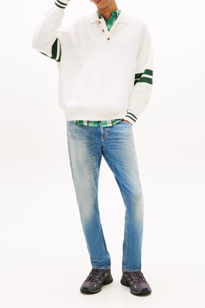Tommy Hilfiger Austin Slim Jeans Denim Medium Größe: W33L36 | Slim Jeans Outlet | Herren | Blau