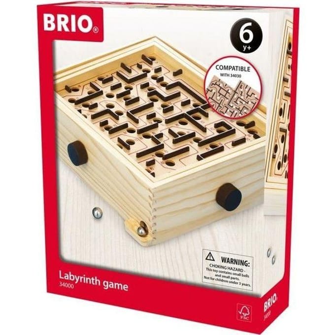 Houten BRIO Labyrintspel - Ravensburger - Unisex - Vanaf 6 jaar