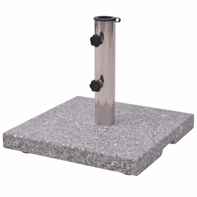 vidaXL - Parasolvoet - Graniet - 20 - kg - vierkant