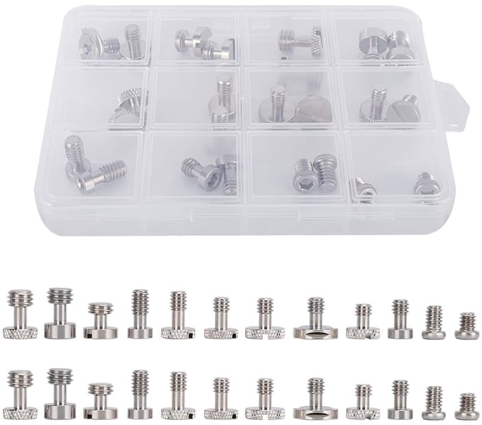 Complete Set van 24 Schroeven voor Camera Accessoires en Bevestigingsmaterialen