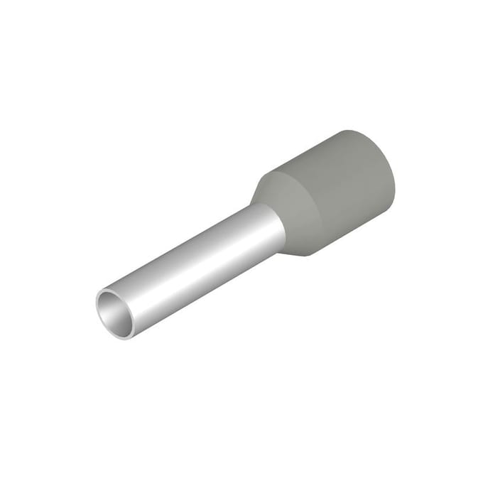 Weidmüller 9019200000 Adereindhulzen 4 mm² Deels geïsoleerd Grijs 500 stuk(s)