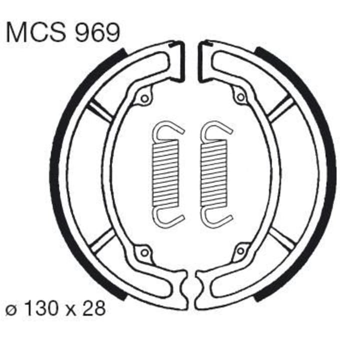 Remschoenset TRW MCS969