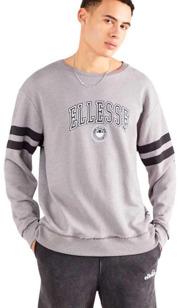 Ellesse Vivar Sweatshirt Grijs M Man