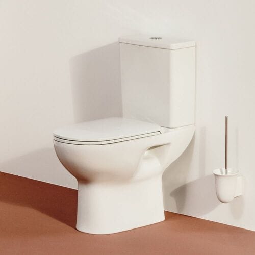LAUFEN LUA pedestal WC for combination, rimless, vertical outlet H8240870000001