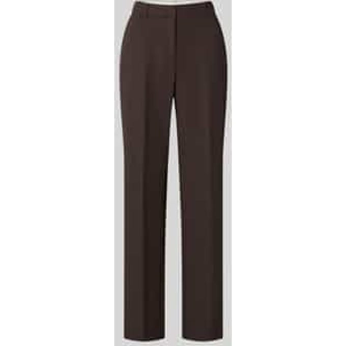 straight fit broek met viscose