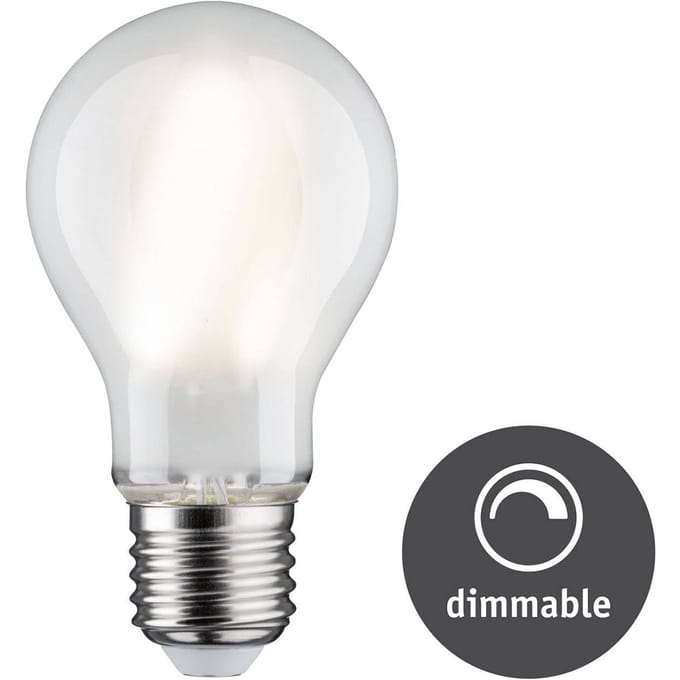 Paulmann LED lamp E27 9W 4.000K mat dimbaar