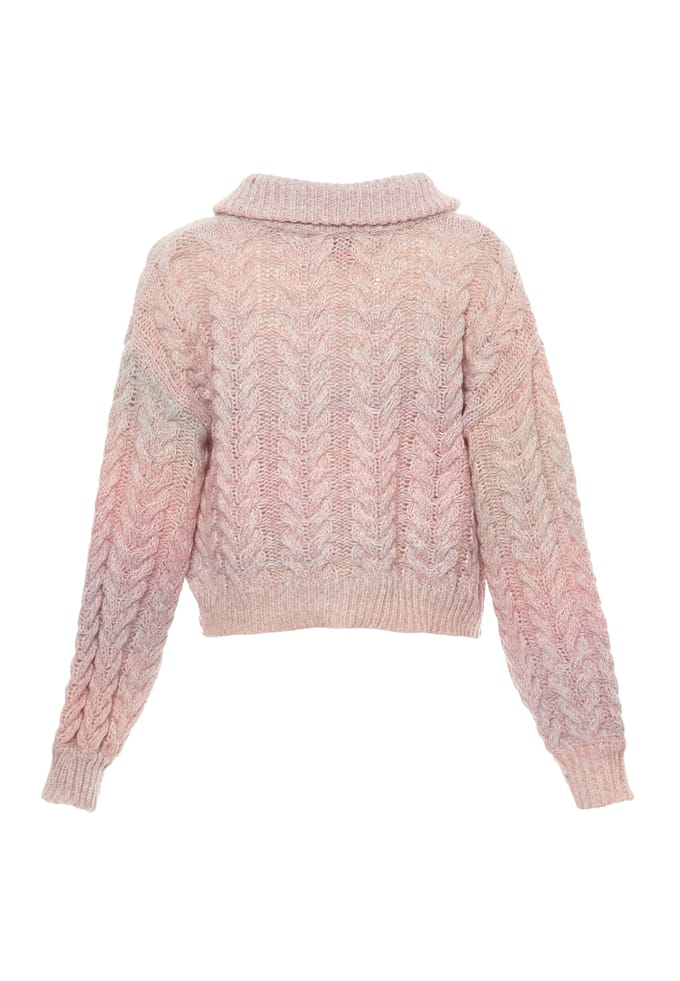 Mymo Vest Dames roze geel
