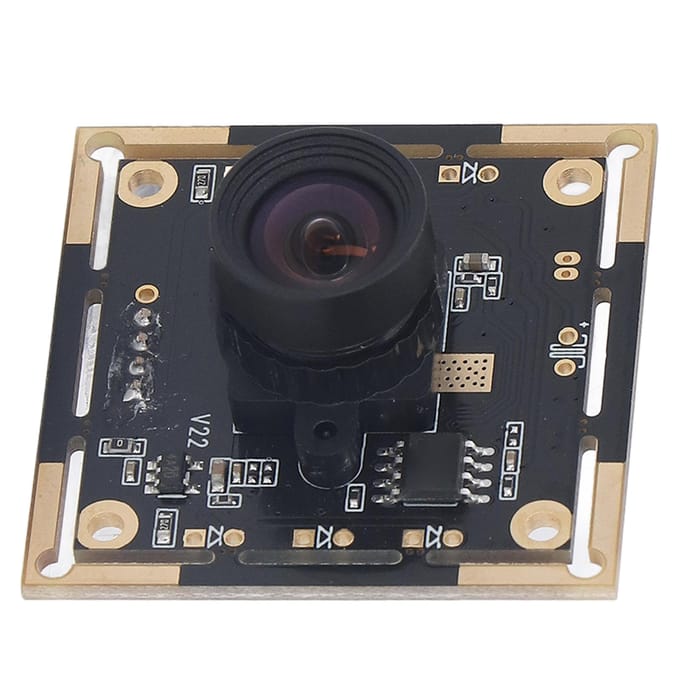 1MP Cameramodule USB2.0 Uitgang Computercamerabord 100 Graden met Vervorming Panorama black