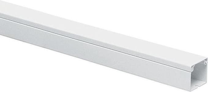 Allteq - Kabelgoot - 1.5 meter - 1.5 x 1.5 cm - PVC - Wit