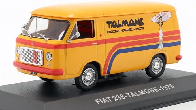 ATLAS Fiat 238 'TALMONE' 1970 schaalmodel 1:43